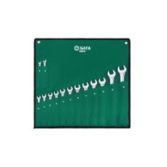 SATA, 14Pc. Full Polish Combination Wrench Set