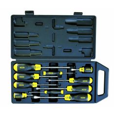 STANLEY, Cushion Grip 10Pcs Screw Driver Set Philips / Flat