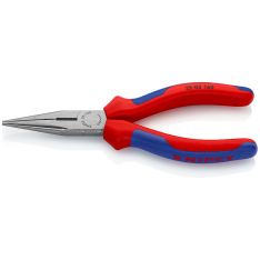 KNIPEX, Snipe Nose Side Cutting Pliers (Radio Pliers) Black Atramentized 160 mm