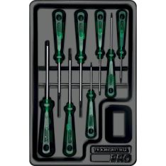 Tramontina, 8 Pieces Trafix Screwdriver With Handle Module