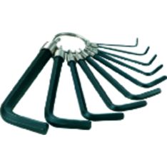 STANLEY, Hex Key Set 10 Pcs/Set 1/16" - 3/8" Inch Inch