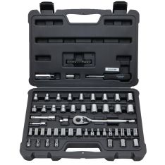 STANLEY, 60 Pieces 1/4" & 3/8" Drive Mechanic's Tool Set