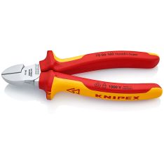 KNIPEX, Diagonal Cutter Chrome Plated Vde 160 mm