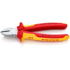 KNIPEX, Diagonal Cutter Chrome Plated Vde 180 mm