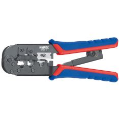 KNIPEX, Crimping Pliers For Western Plugs Burnished 190 mm