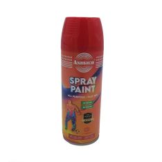 Asmaco, Spray Paint, Indoor, Outdoor, Red, 400 ml