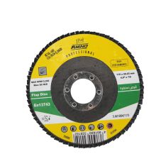 RHINO, 5 Pcs 4.5″ Flap Disc 115X22mm A80 T27