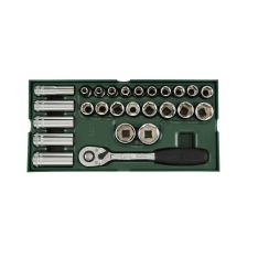 SATA, 26Pc. 6 Points, 1/2" Dr. Socket Tray Set