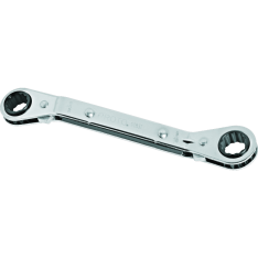 PROTO, Offset Double Box Reversible Ratcheting Wrench 5/8" X 3/4" - 12 Point