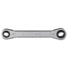 PROTO, Double Box Reversible Ratcheting Wrench 5/8" X 11/16" - 12 Point