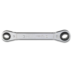 PROTO, Double Box Reversible Ratcheting Wrench 15 X 17 mm - 12 Point