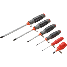 PROTO, 6 Piece Phillipsduratek™ Screwdriver Set