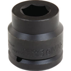 PROTO, 1-1/2" Drive Impact Socket 70 mm - 6 Point