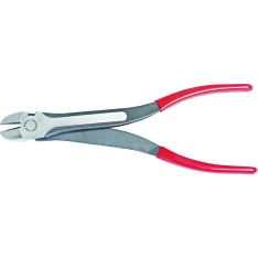 PROTO, Diagonal Cutting Long Reach High Leverage Angled Head Pliers - 11-1/8"