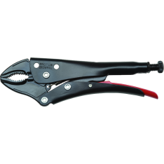 PROTO, Locking Curved Jaw Pliers W/Cutter - 5-1/2"