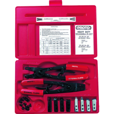 PROTO, 18 Piece Large Pliers Set With Replaceable Tips