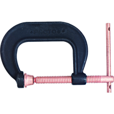 PROTO, C-Clamp Standard Service Deep Throat Screw - 0-12"