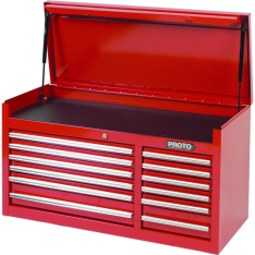 PROTO, 440Ss 41" Top Chest - 12 Drawer, Red