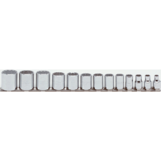 PROTO, 3/8" Drive 13 Piece Socket Set - 12 Point