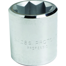 PROTO, 1/2" Drive Socket 1" - 8 Point
