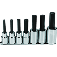 PROTO, 1/2" Drive 7 Piece Hex Bit Set