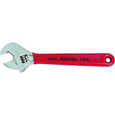 PROTO, Cushion Grip Adjustable Wrench 12"