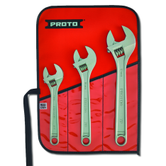 PROTO, 3 Piece Adjustable Wrench Set