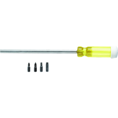 PROTO, 5 Piece Magnetic Screwdriver Bit Set—Long Reach