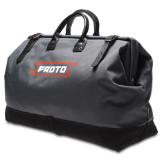 PROTO, Professional Extra Heavy-Duty Leather Reinforced Tool Bag - 24"
