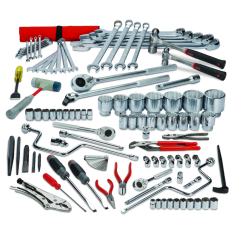 PROTO, 99 Piece Metric Heavy Equipment Set With Top Chest J442719-8Rd