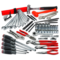 PROTO, 62 Piece Starter Set With Tool Box J9975-Na