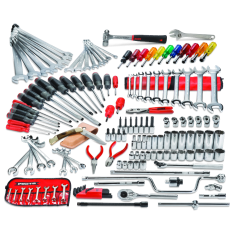 PROTO, 148 Piece Starter Maintenance Tool Set With Roller Cabinet J442742-7Rd