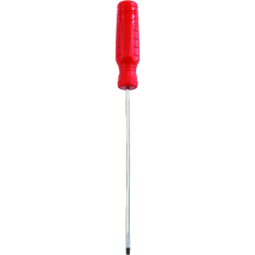 PROTO, Duratek Slotted Round Bar Cabinet Screwdriver - 1/8" X 6"