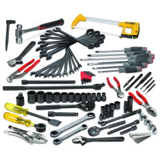PROTO, 89 Piece Railroad Machinist'S Set With Tool Box