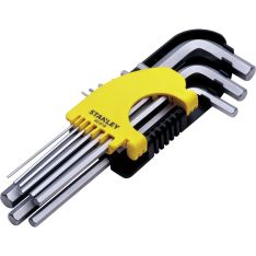 STANLEY, Hex Key Long - 9Pcs /Set