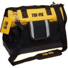 TUF-FIX, 16" Open Mouth Tool Bag, With Adjustable Shoulder Strap